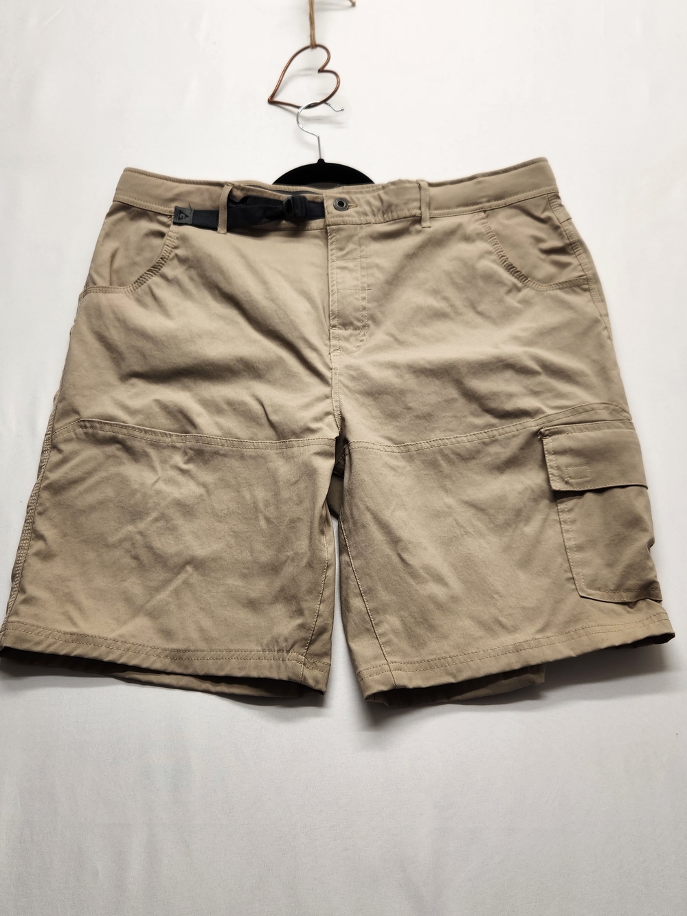 ⭐️Gerry Stretch Cargo Shorts Tan Khaki Size 38 Gorpcore Hiking Outdoor